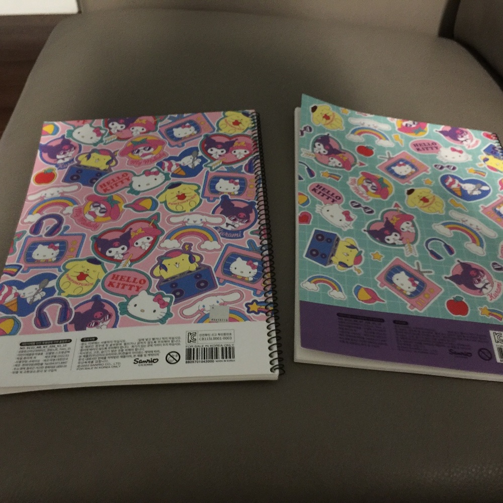 HELLO KITTY SANRIO notebooks(2)